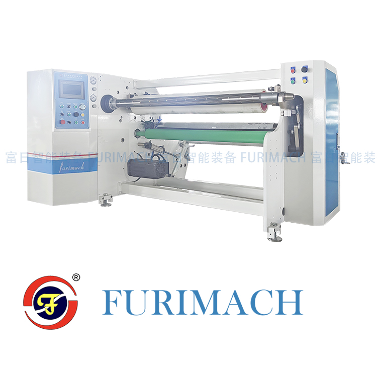RES-41121 Single Shaft Bubble Removal Rewinding Machine